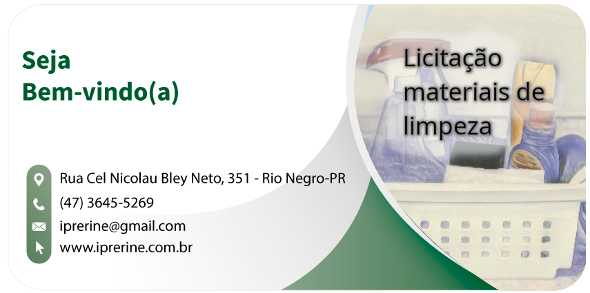 Aviso de licitação